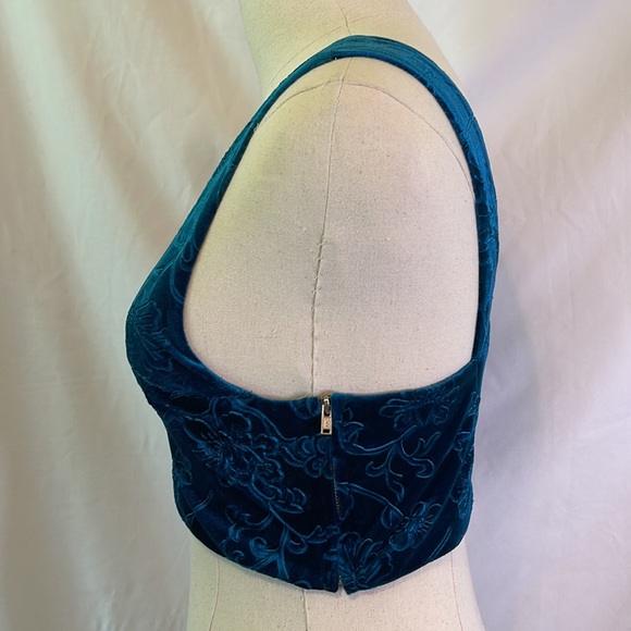 Velvet Festival Crop Top - Picture 4 of 6